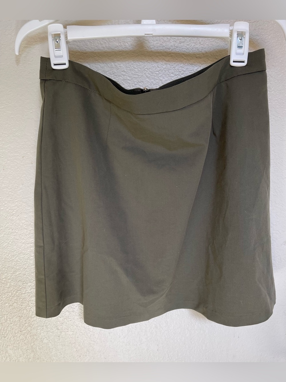 ASOS Classic Olive A-Line Size 8 Skirt